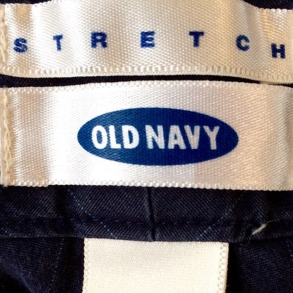 💕 3/$25 💕 Old Navy Bootcut Pinstriped Pants 8 Stretch - Picture 4 of 4